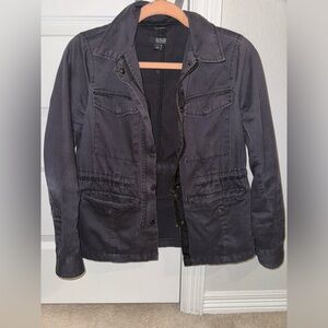 Women’s charcoal colored coat